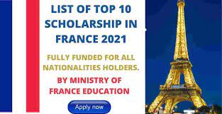 Top 10 Scholarship In France For Foreign Students 2024-25