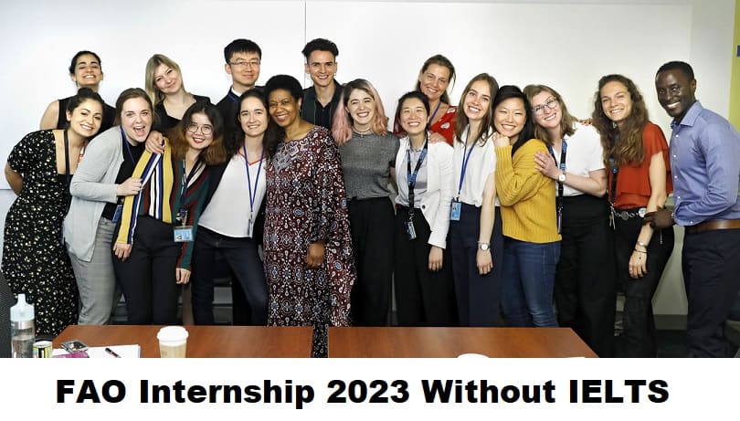 FAO Paid Internship Without IELTS 2024-25