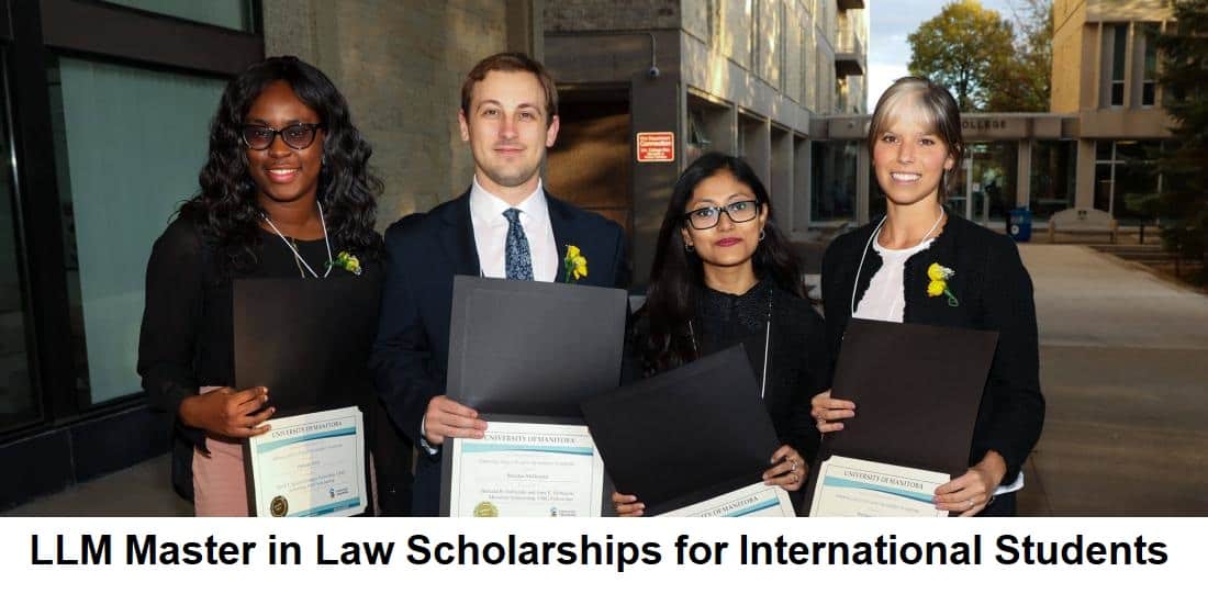 Top 10 Scholarships for Master in Law for international Students in USA