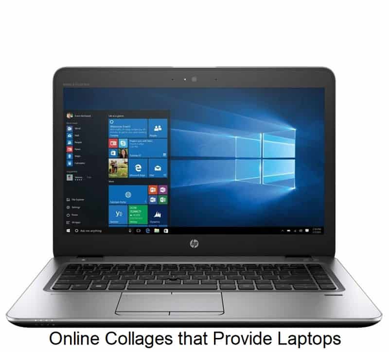 Online Collages that Provide Laptops