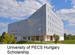 University of PECS Hungary Scholarship