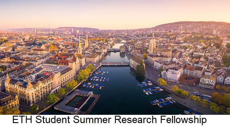 ETH Student Summer Research Fellowship 2024-2025