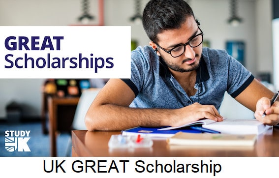 UK GREAT Scholarship by British Council & UK Government 2024-2025