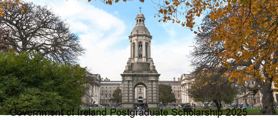 Government of Ireland Postgraduate Scholarship 2025 | Apply Online