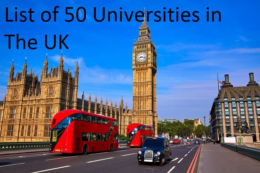 List of 50 Universities in The UK with Fully Funded Scholarships