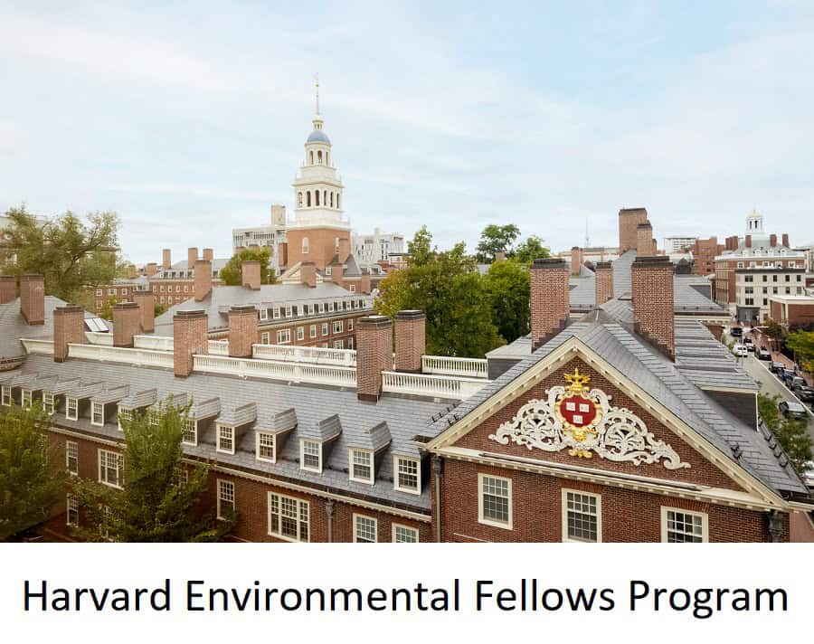 Harvard Environmental Fellows Program